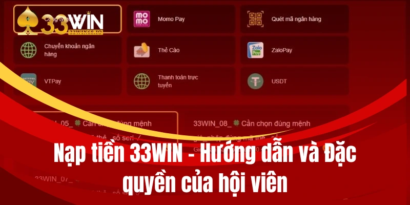 nap tien 33win